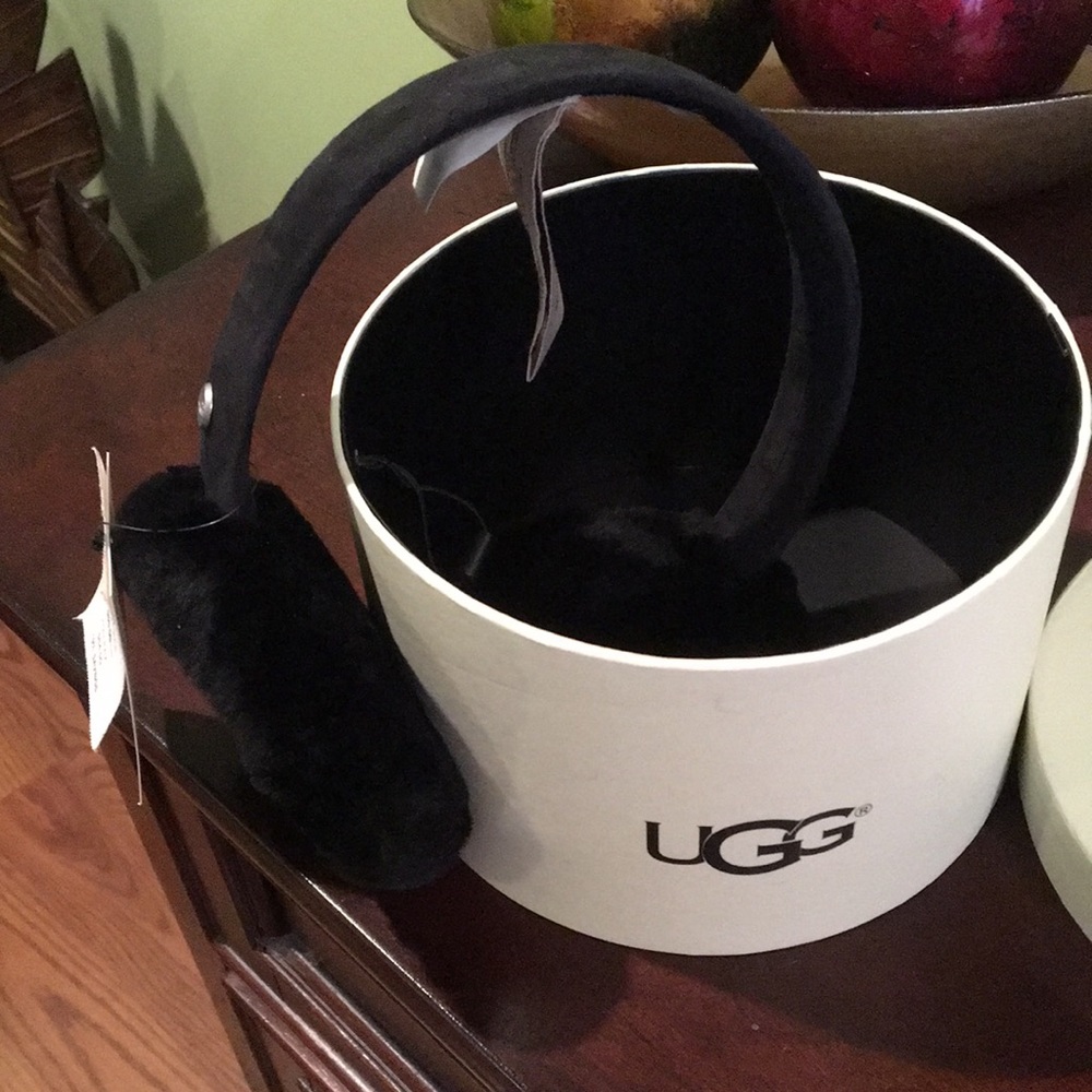 Ugh Shearling ear muffs.